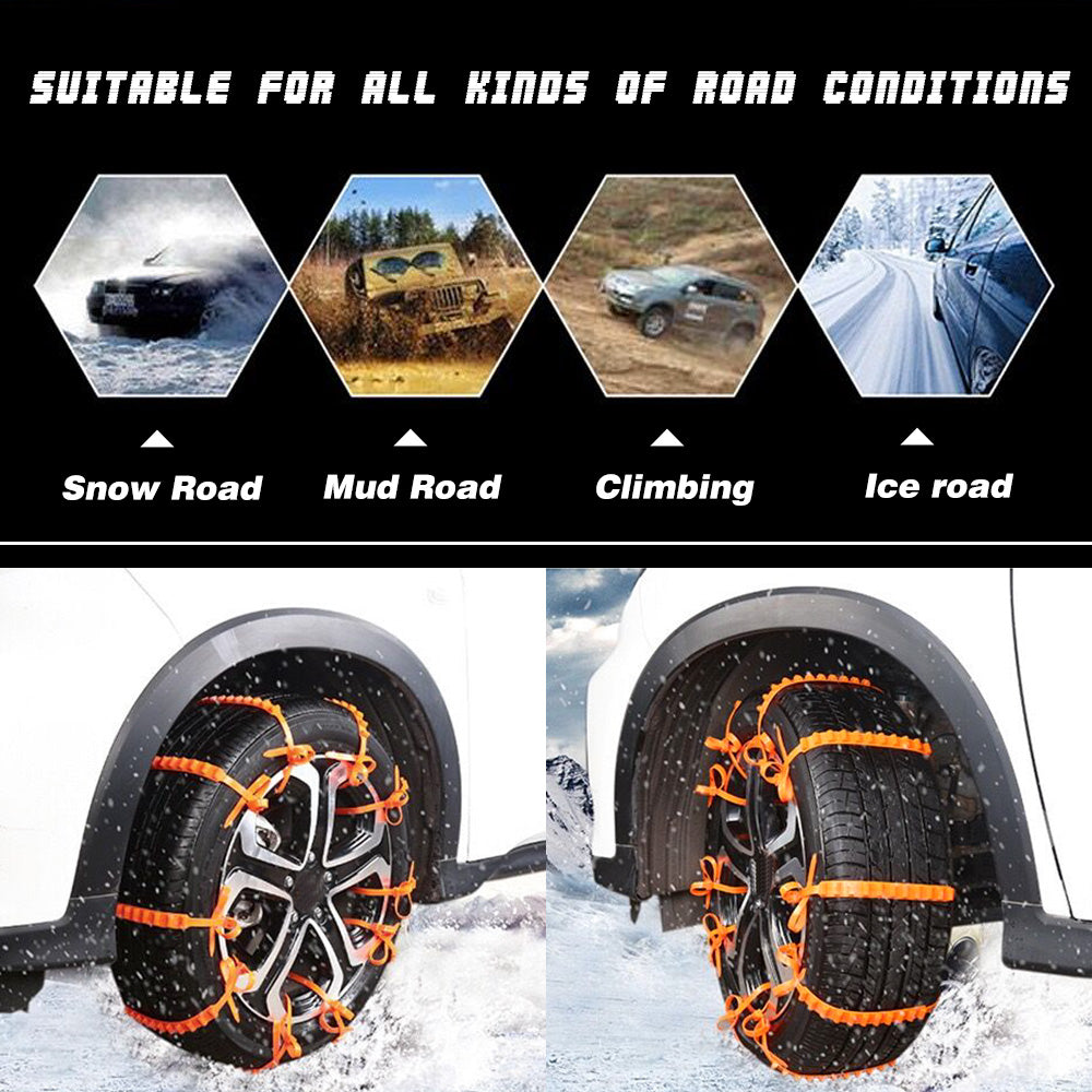 Reusable tire chain